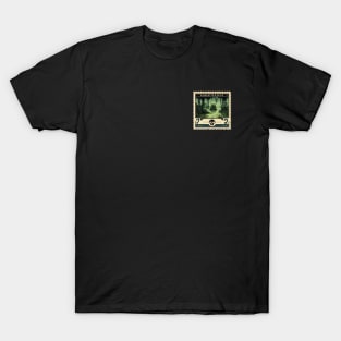 MTG - Swamp Stamp - Garatnakta - Postage Stamp Series T-Shirt